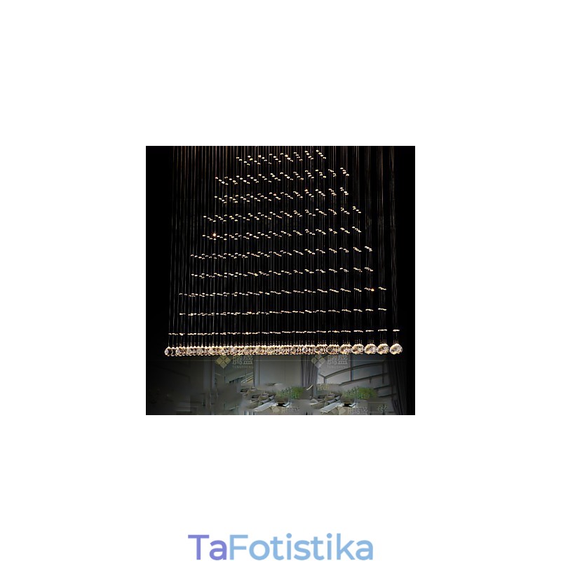 Κ9 Κρυστάλλινο κρεμαστό Φωτιστικό Κρεμαστό σύρμα Πολυέλαιος Φωτιστικά Οροφής