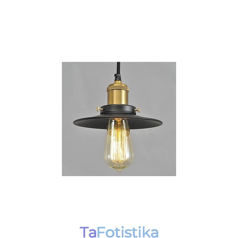 Μεταλλικό κρεμαστό φως ζωγραφικής Country Mini Style