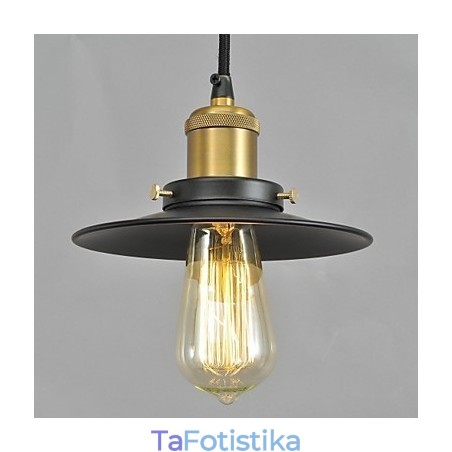 Μεταλλικό κρεμαστό φως ζωγραφικής Country Mini Style Μεταλλικό κρεμαστό φως ζωγραφικής Country Mini Style