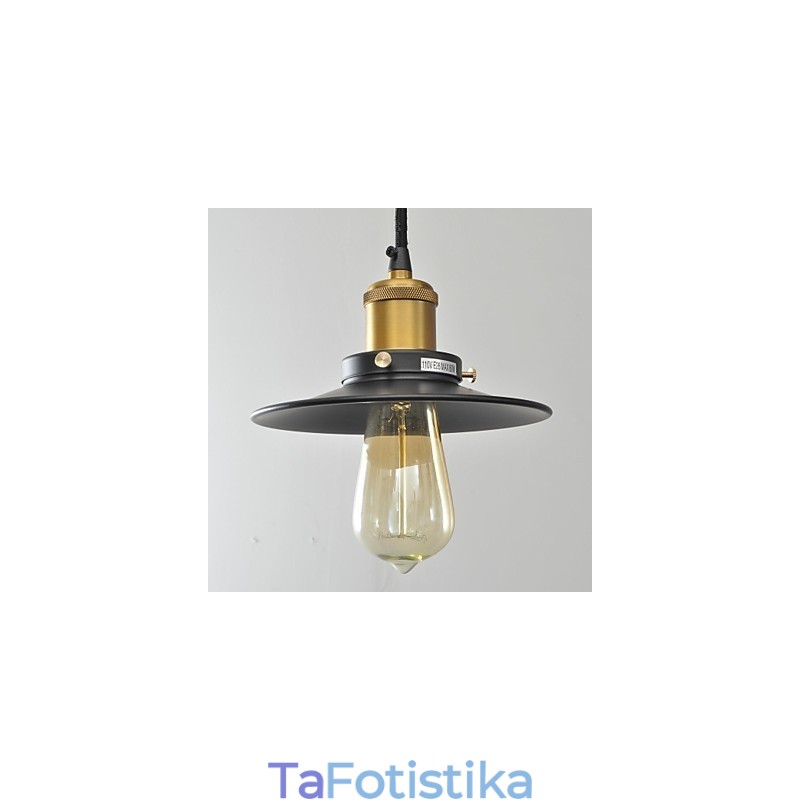 Μεταλλικό κρεμαστό φως ζωγραφικής Country Mini Style