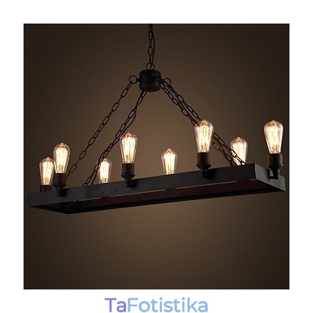 Μοντέρνο Retro Loft Chandelier American Country Chandelier Creative Industrial Cafe Lamp Lights Μοντέρνο Retro Loft Chandelier American Country Chandelier Creative Industrial Cafe Lamp Lights
