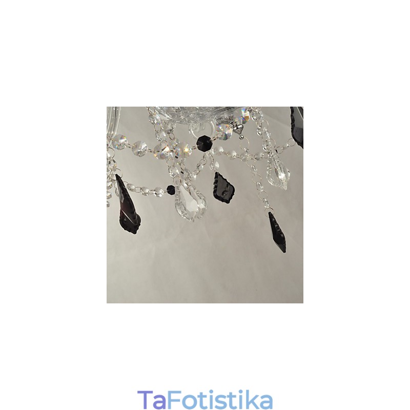 Κομψός Κρυστάλλινος Πολυέλαιος με 8 Φώτα