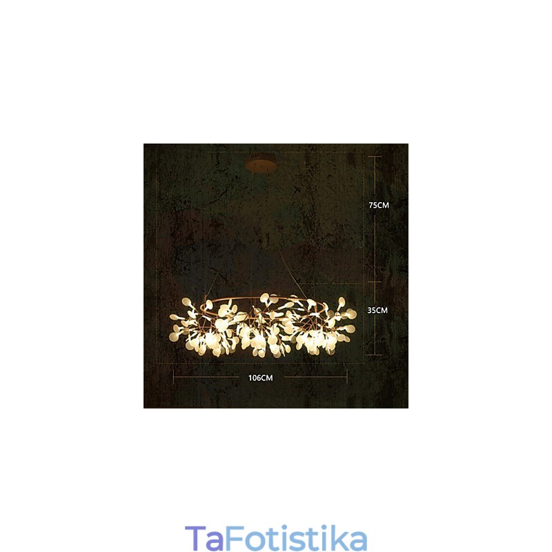 Country Designers Antique ορειχάλκινος μεταλλικός πολυέλαιος