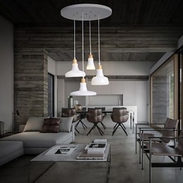 Creative Characteristic 4 Light μενταγιόν με σιδερένια απόχρωση