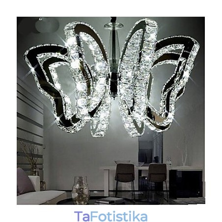 Φωτιστικό Butterfly Μοντέρνο Φωτιστικό Κρυστάλλου Πολυτελείας Φωτιστικό Butterfly Μοντέρνο Φωτιστικό Κρυστάλλου Πολυτελείας