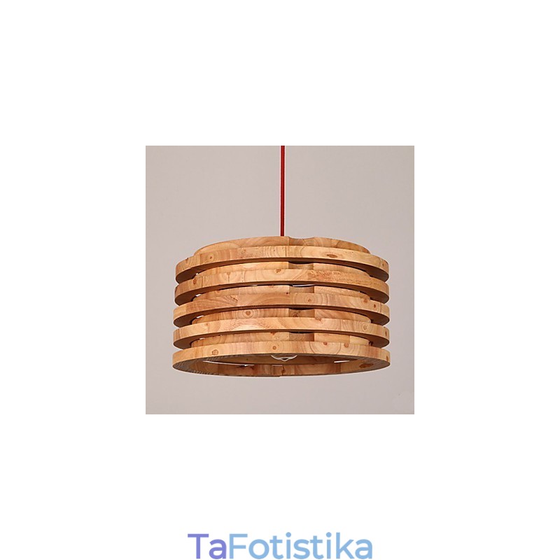 Φωτιστικό Willow Wood Πολυέλαιος Ξύλινος