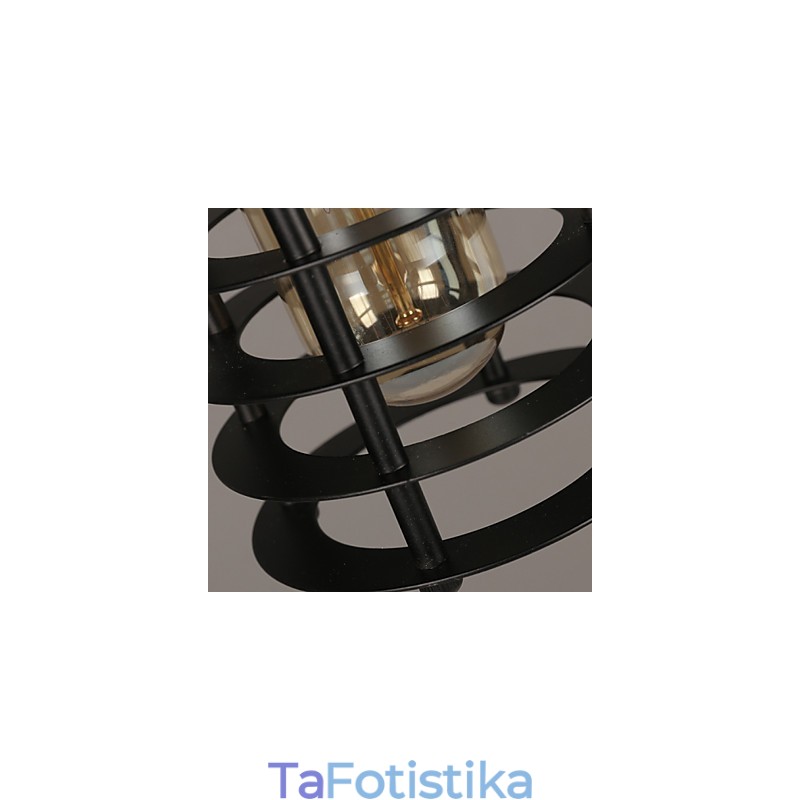 Retro Circle Of Single Head Lamps and Lanterns Character Art Chandelier Lamp